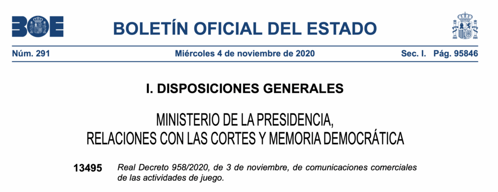 prohibición del juego