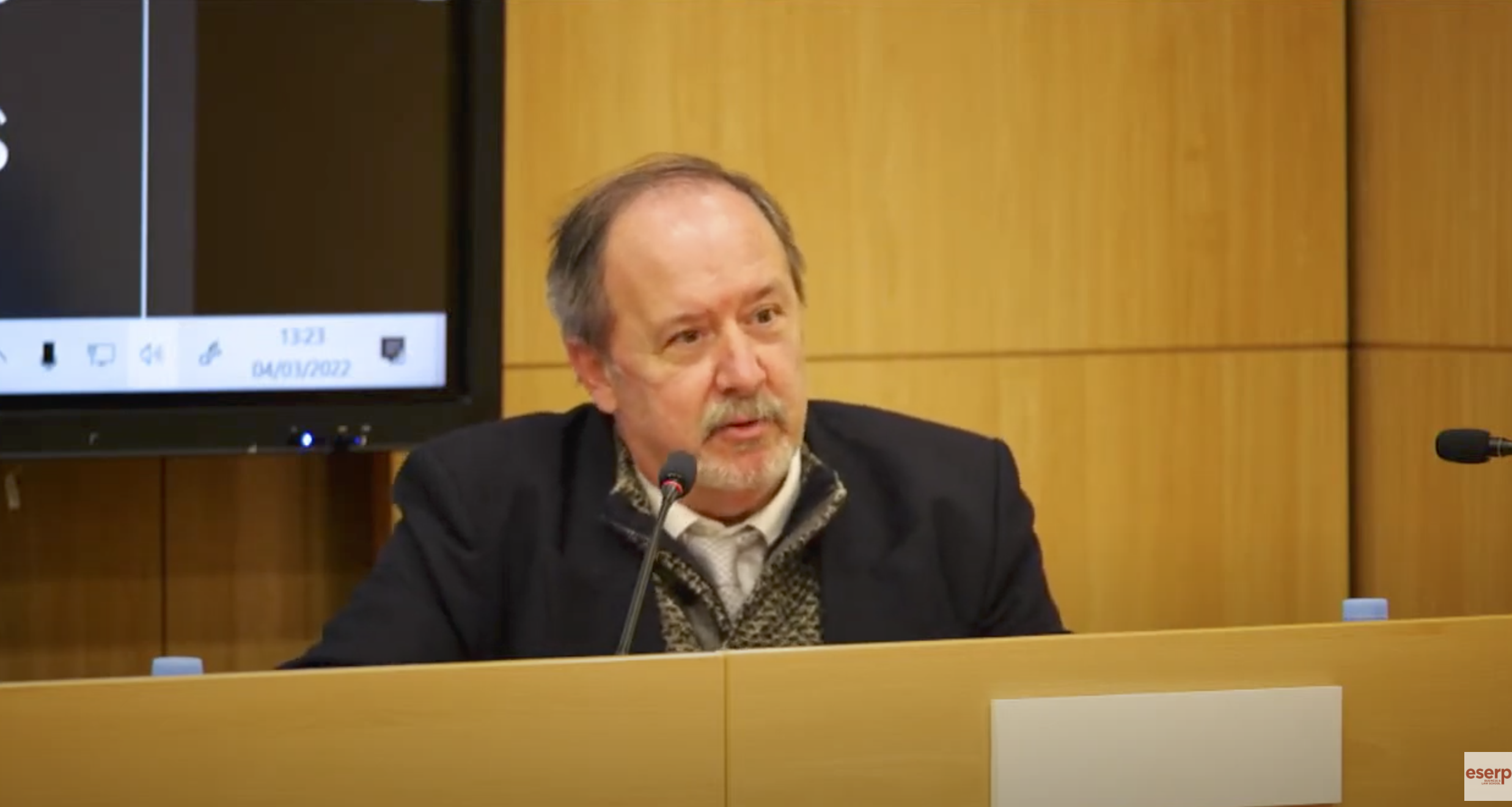 Francesc Perendreu participa en las Jornadas Psicológico-Criminológicas  de eserp